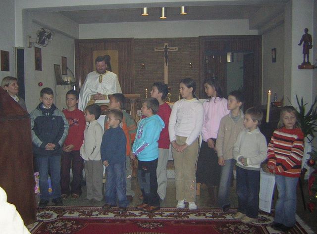 25 decembrie 2005 : serbarea bradului